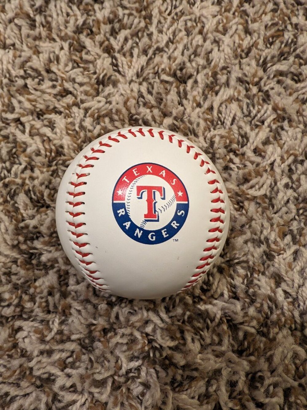 Texas Rangers Souvenir Baseball